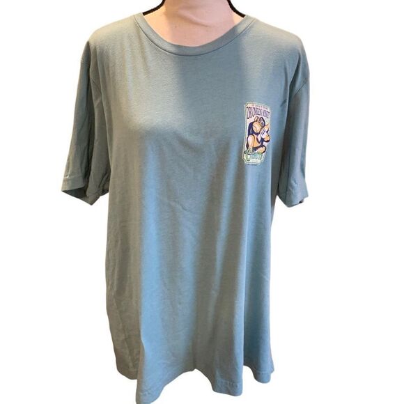 Drunken Monkey Green Graphic T-Shirt Bella+Canvas Men’s XL EUC - Picture 1 of 7